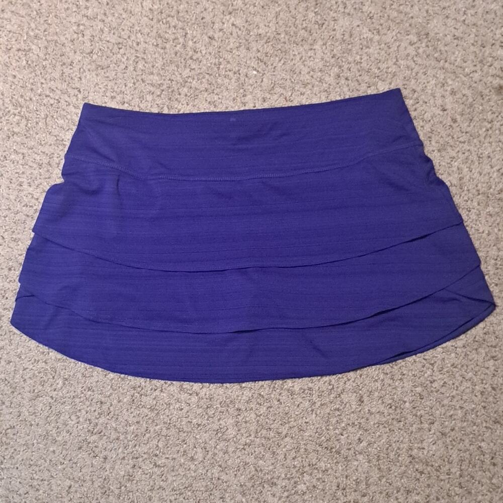 ATHLETA large purple/blue colored skort